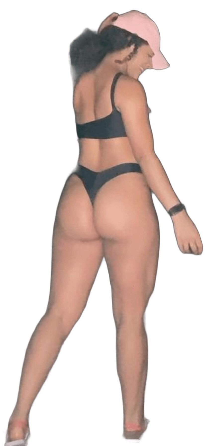 Latina Cute Big Butt Stickers 