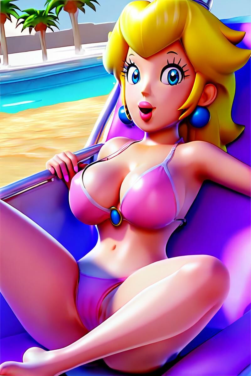 AI: Prinzessin Peach Strip Club