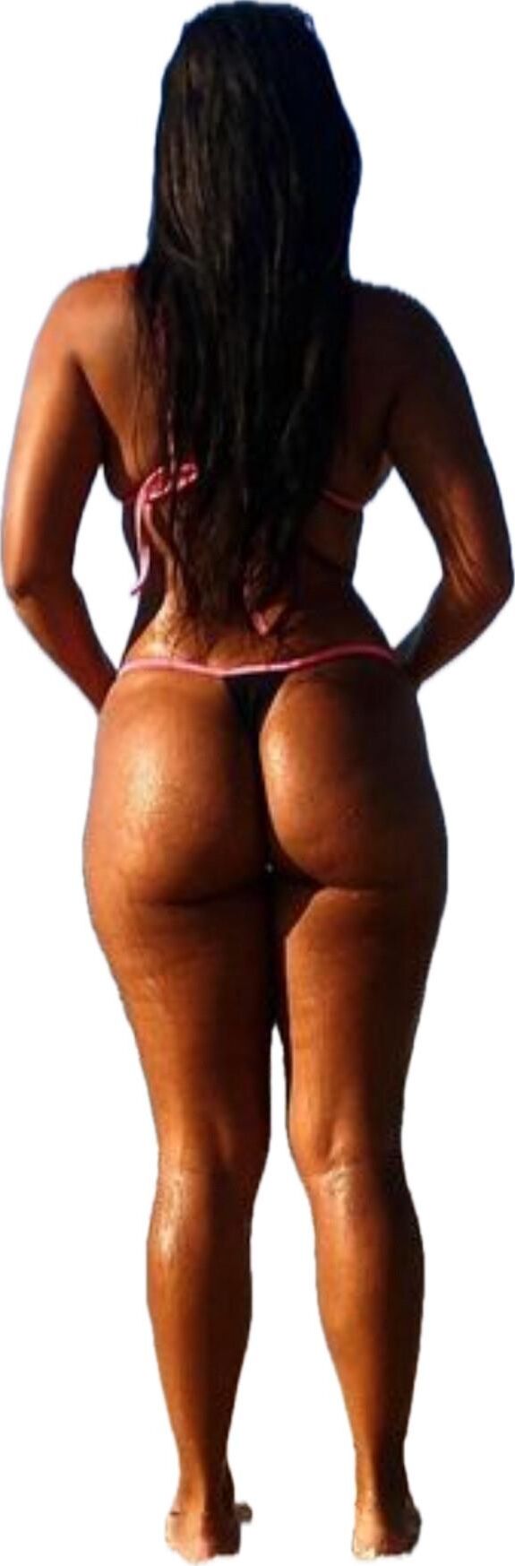 Latina Cute Big Butt Stickers 