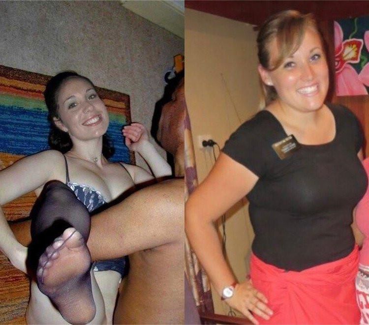 Antes e depois de esposas e mães
