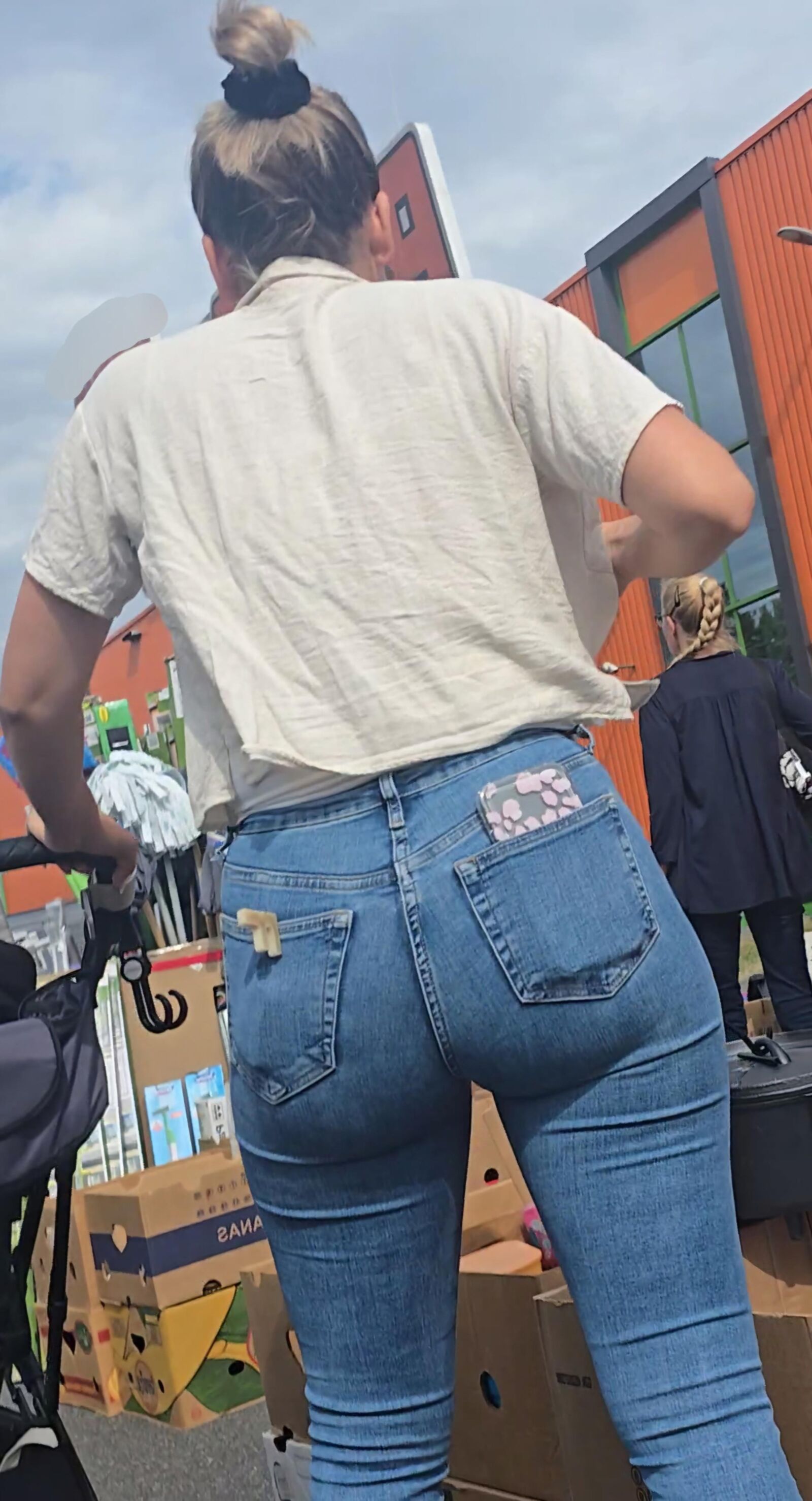 Patillas sinceras jeans y pantalones apretados