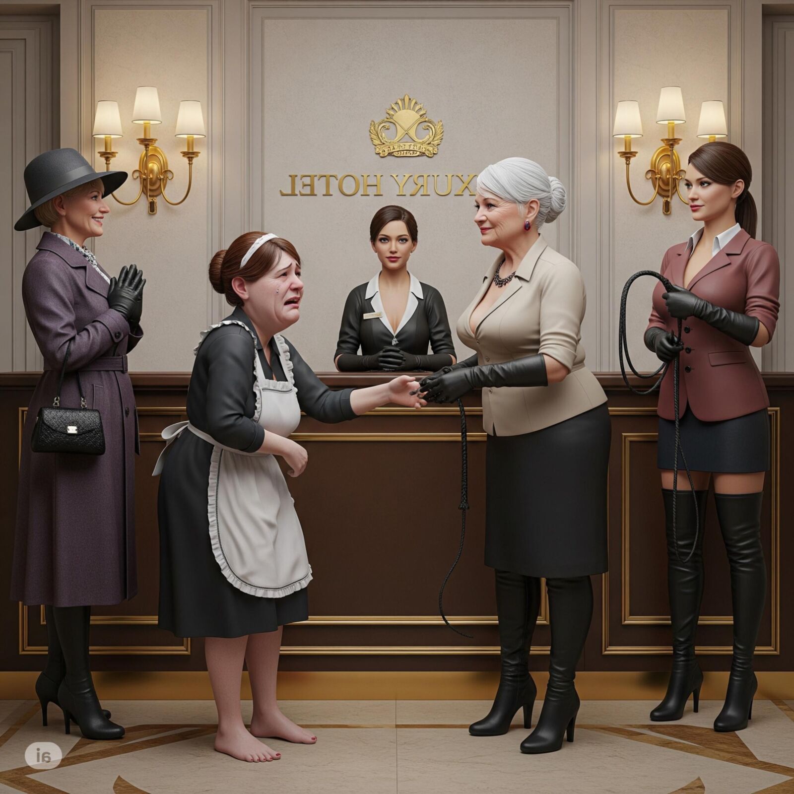 PRIMER día en el hotel de trabajo