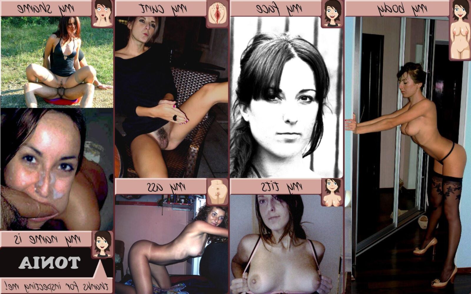 Esposas amadoras xvii (cartões de inspeção)