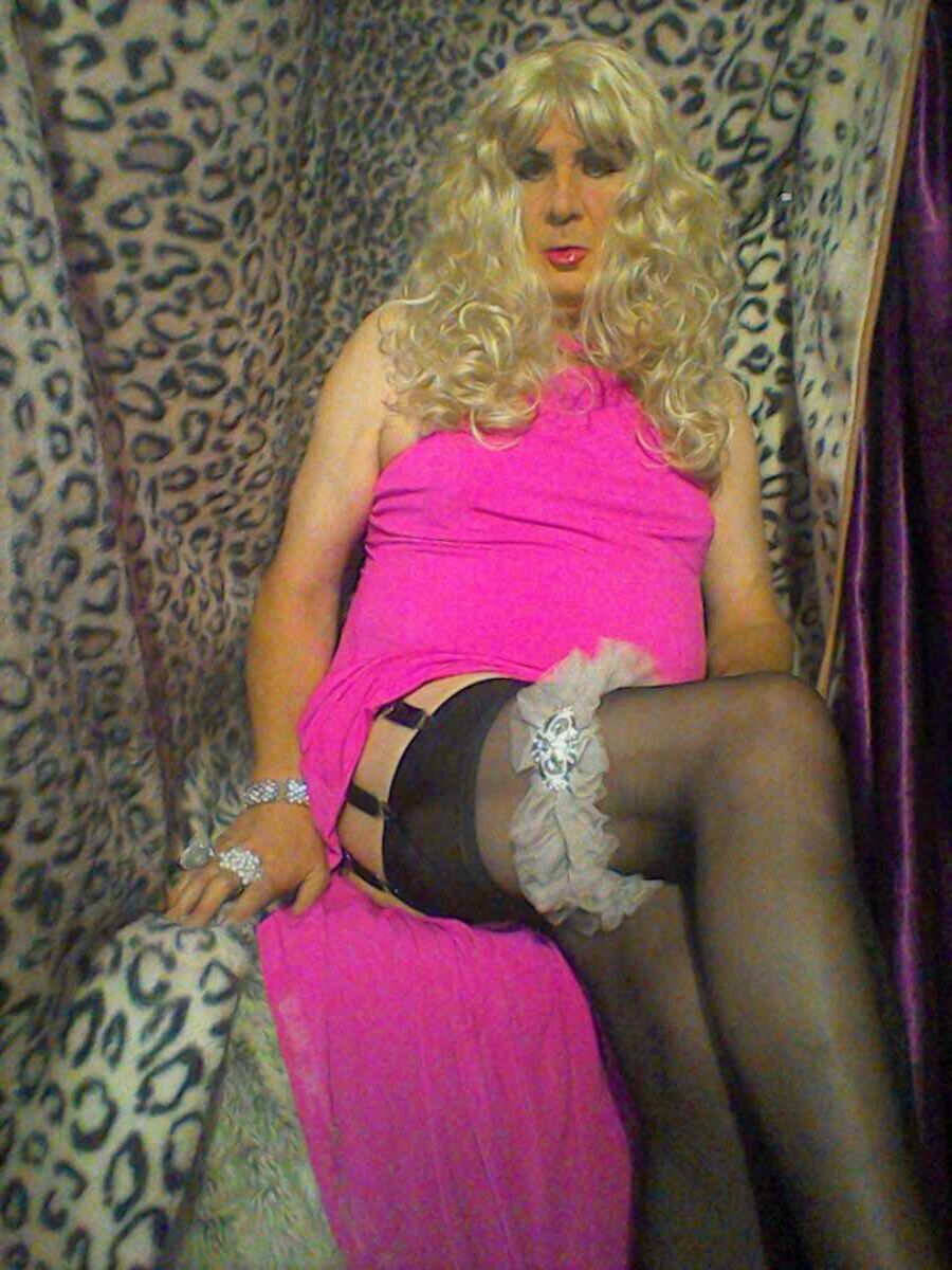 Vestido de pelota rosa de Molls