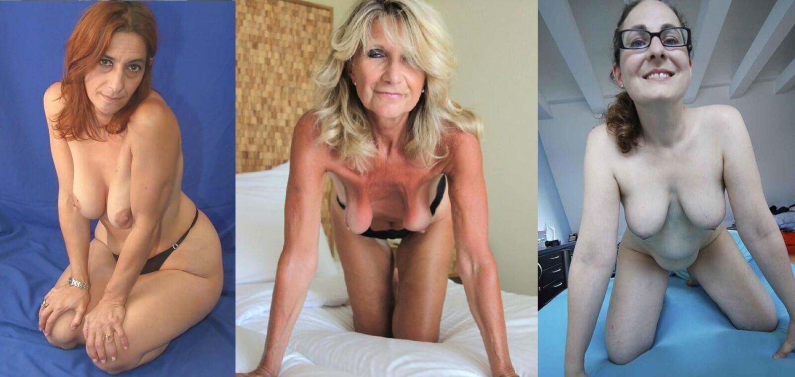 Sabine Heike, Sina, Jolanda, Altfotzen Zeigen Ihre Habilidades