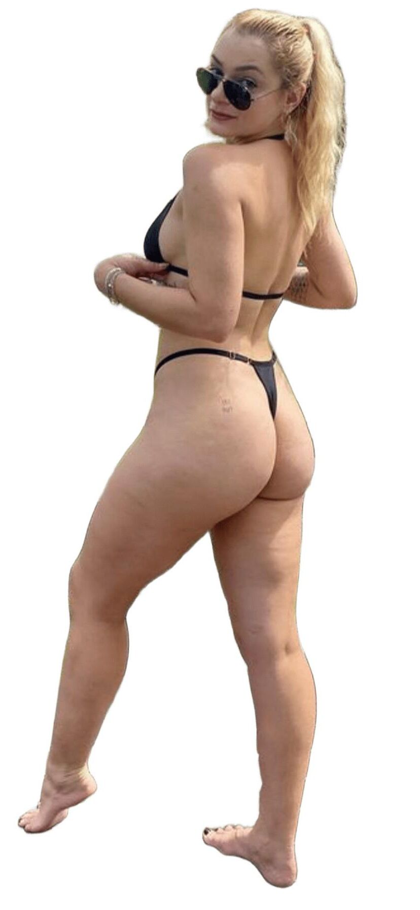 Latina Cute Big Butt Stickers 
