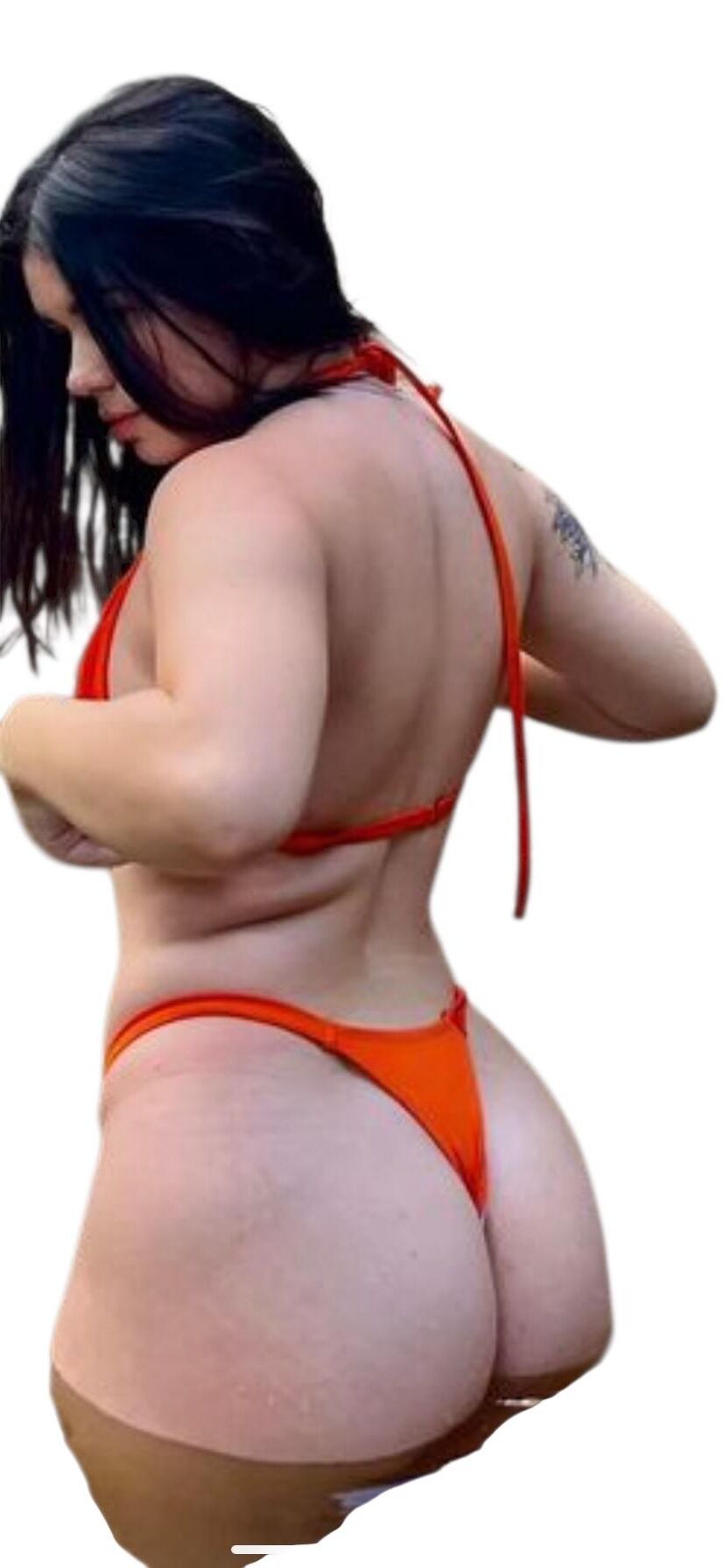 Latina Cute Big Butt Stickers 