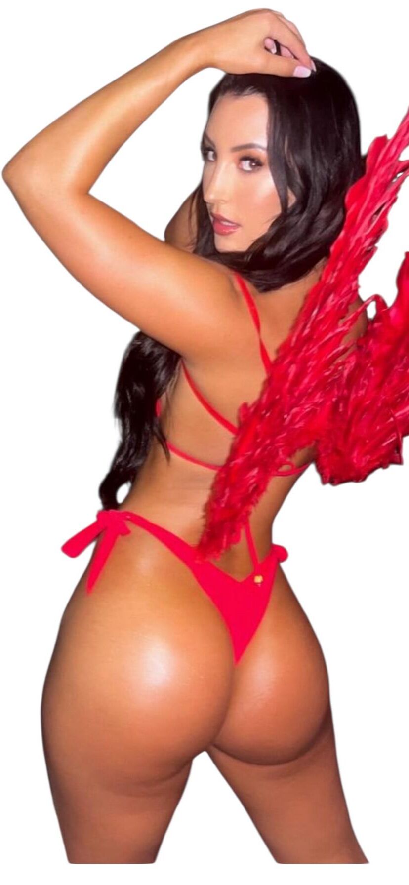 Latina Cute Big Butt Stickers 