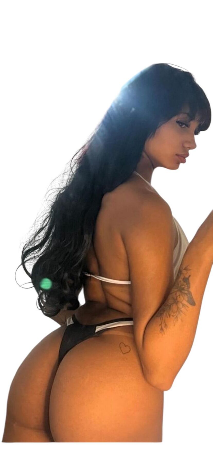 Latina Cute Big Butt Stickers 