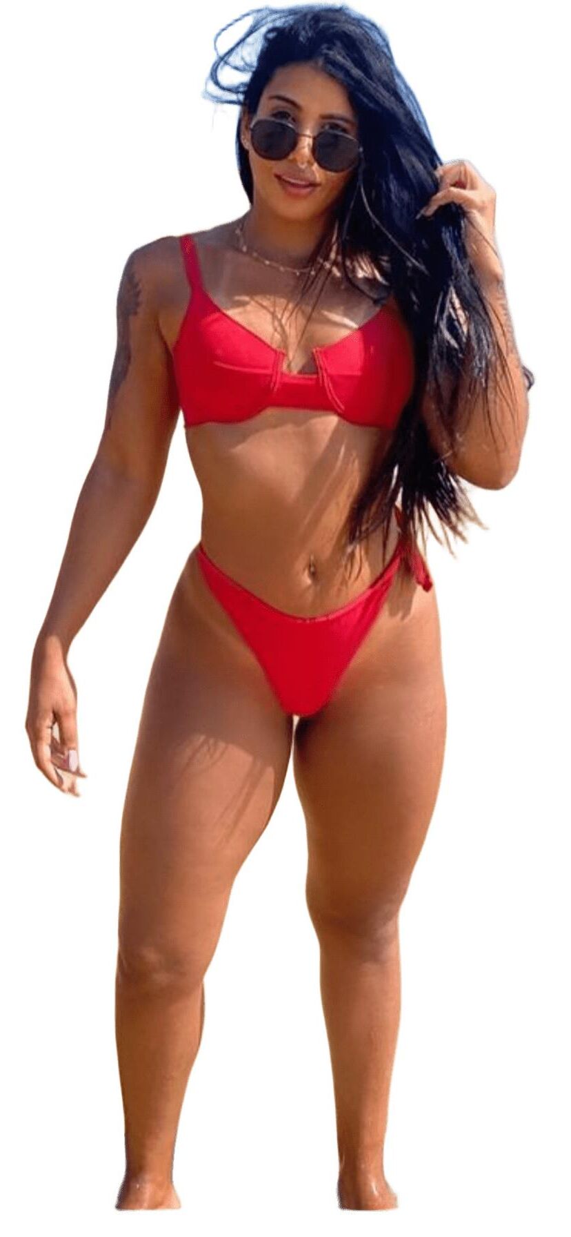 Latina Cute Big Butt Stickers 