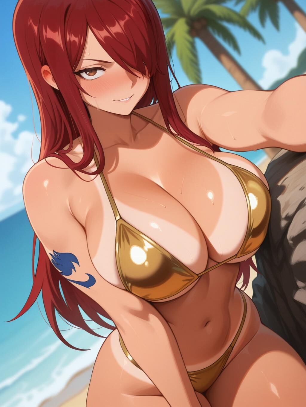 Erzascarlet Fairytail от waifuinvoker