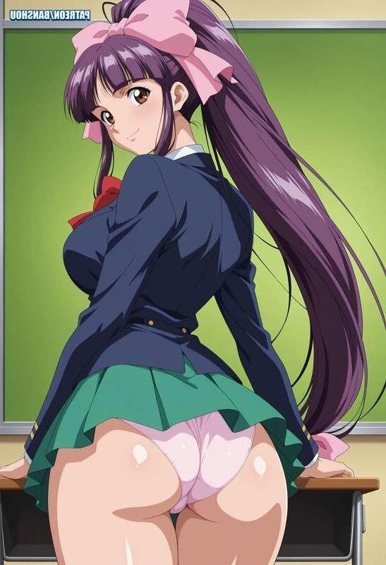 heiße Serie Miko Midou La Blue Girl