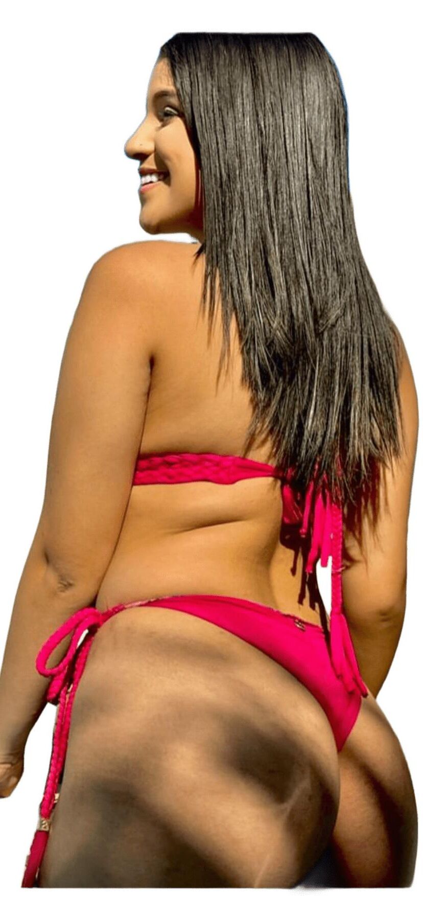 Latina Cute Big Butt Stickers 