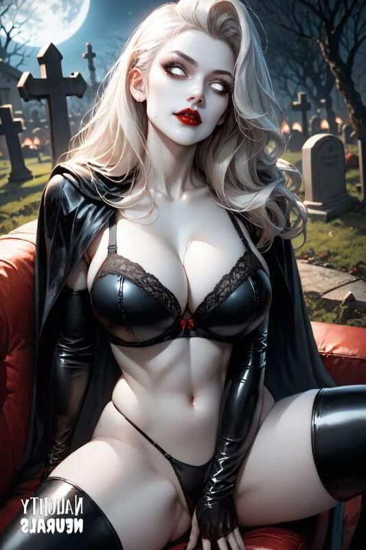 schöne Lady Death Geile Kunst KI