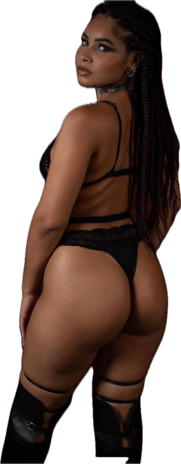 Latina Cute Big Butt Stickers 