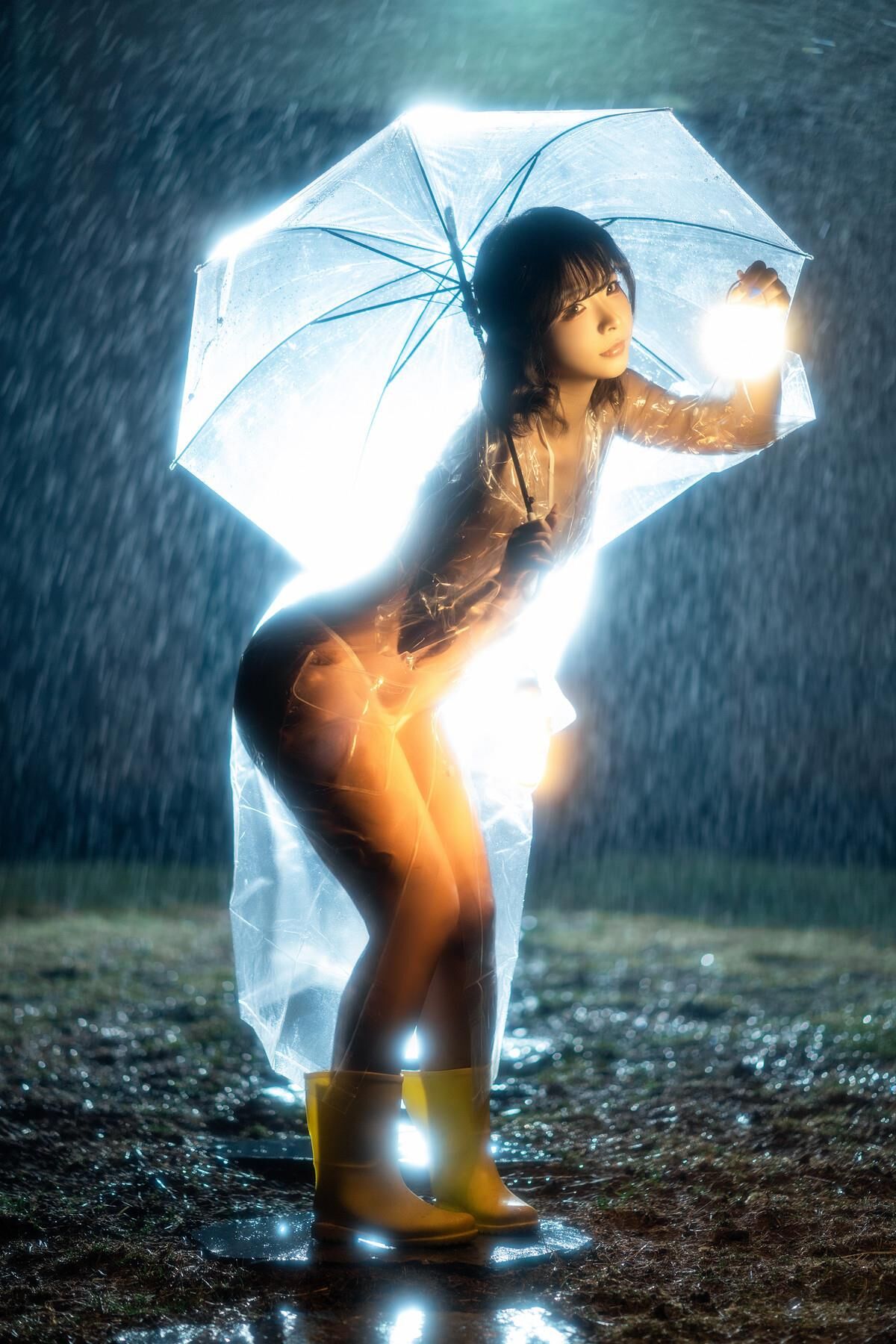 Yuuhui Dance Solo в дождливую ночь