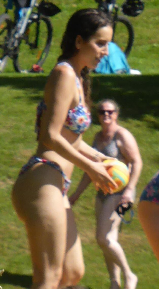 Lago sincero pedazo de culo de bikini me alegró el día