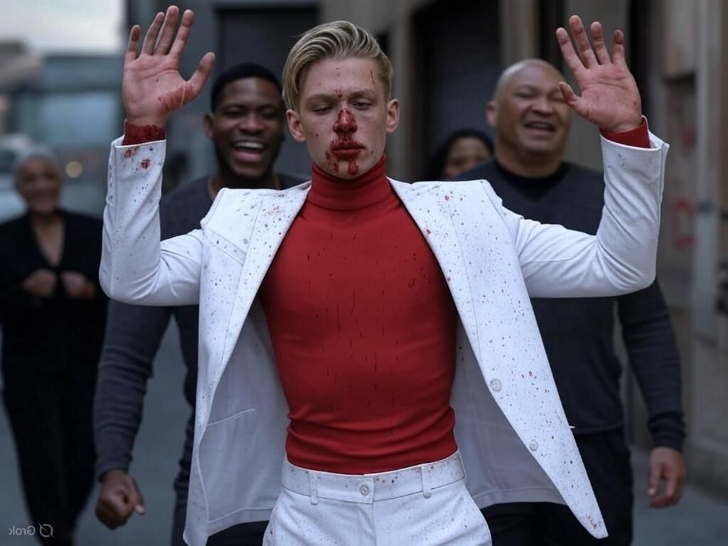 Defeated white wimps