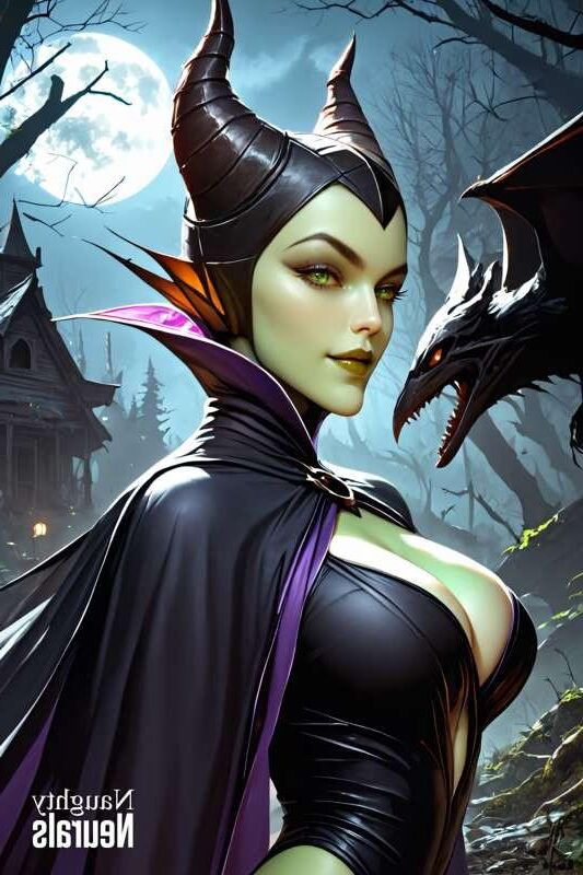 Bösewicht Maleficent ist eine geile Frau
