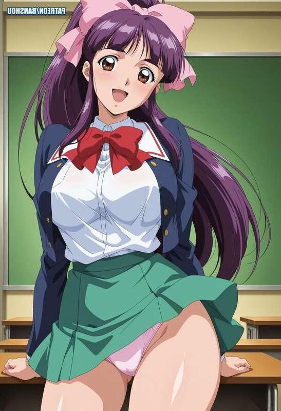 heiße Serie Miko Midou La Blue Girl
