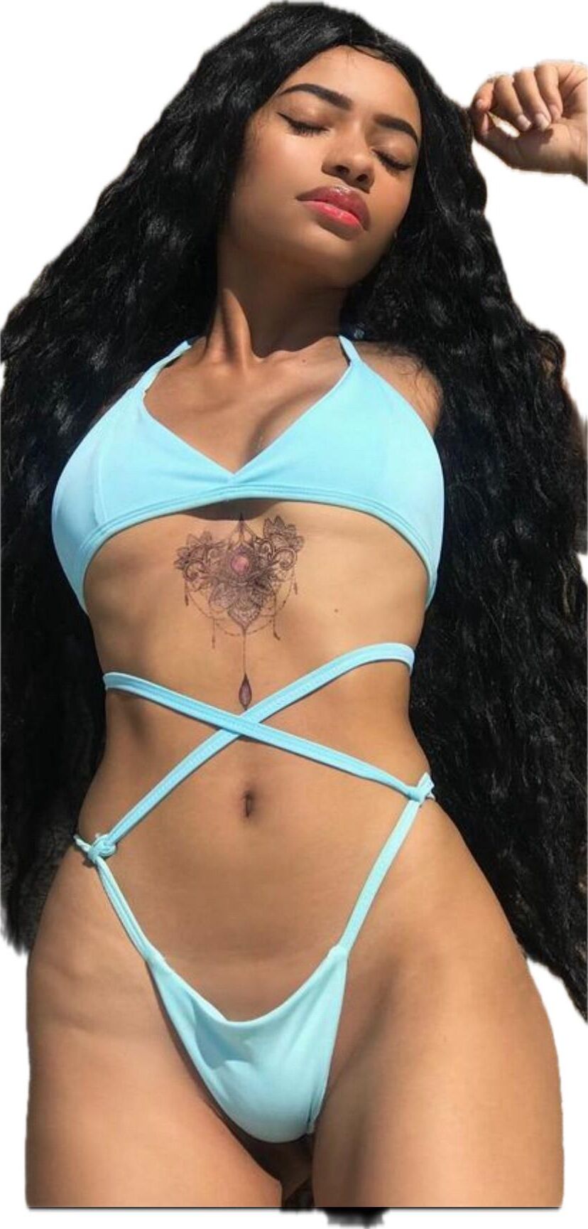 Latina Cute Big Butt Stickers 
