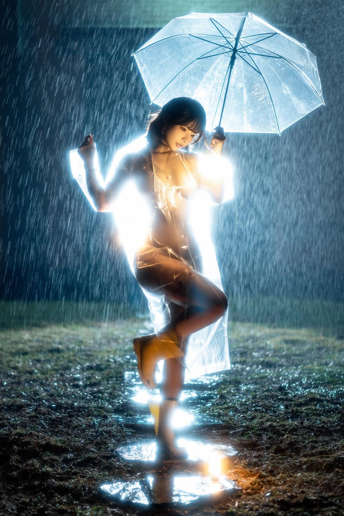 Yuuhui Dance Solo в дождливую ночь