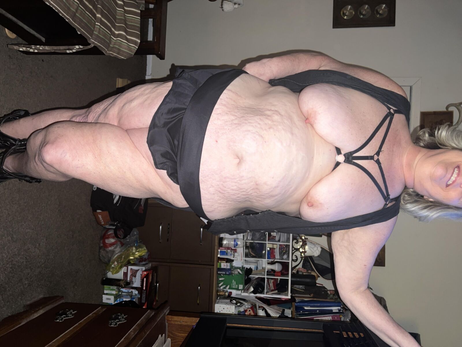 El culo y el coño de mi esposa bbw