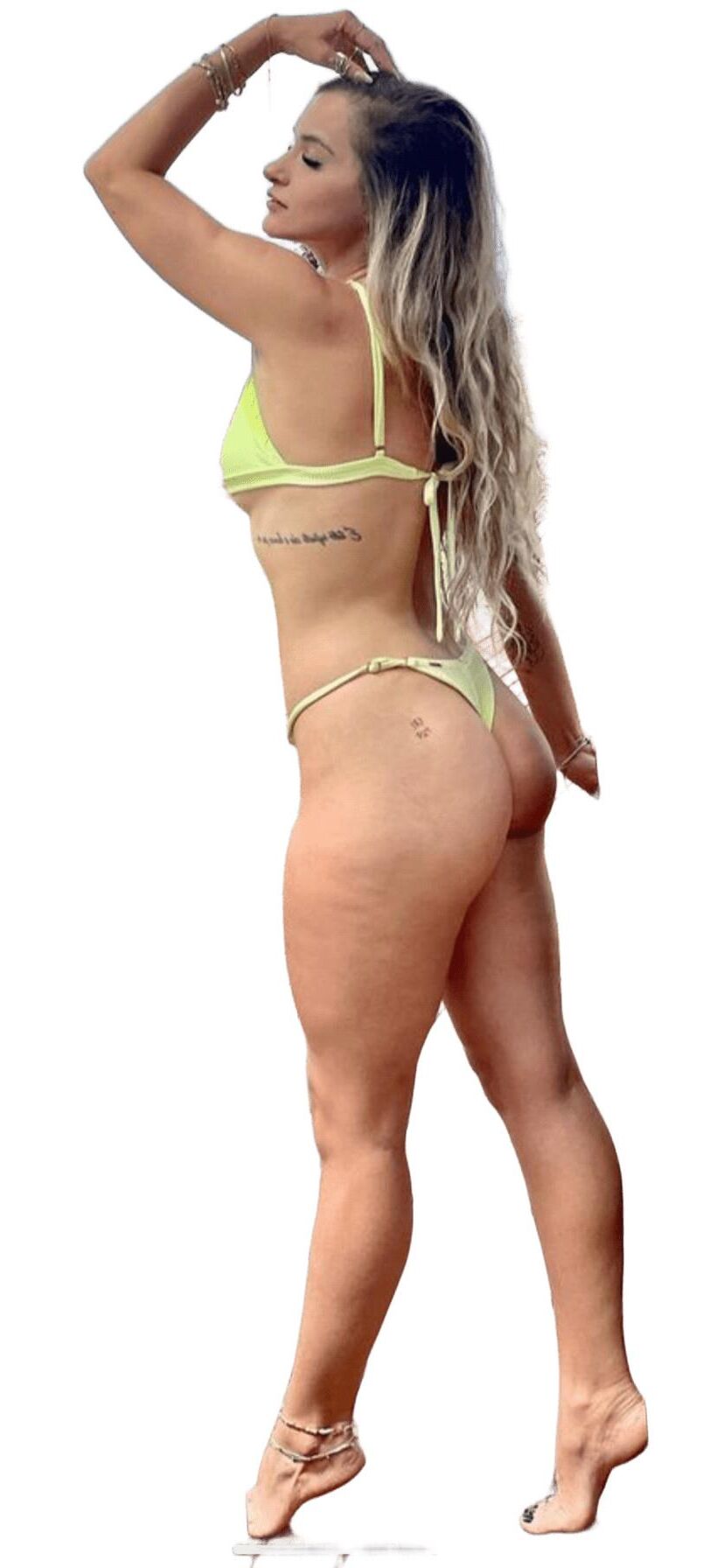 Latina Cute Big Butt Stickers 