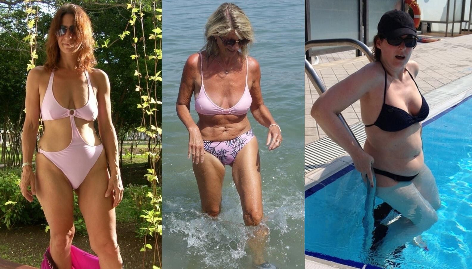 Sabine Heike, Sina, Jolanda, Altfotzen Zeigen Ihre Habilidades