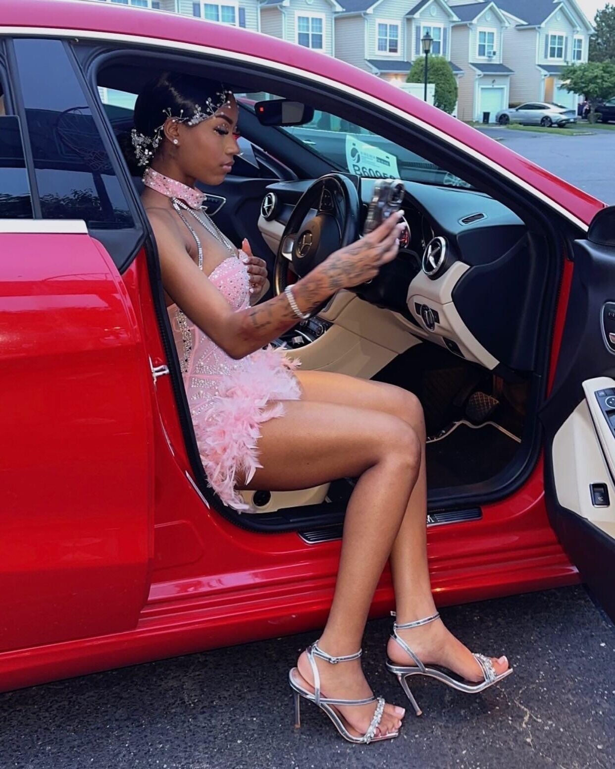 Leggy Ebony Amateurs 