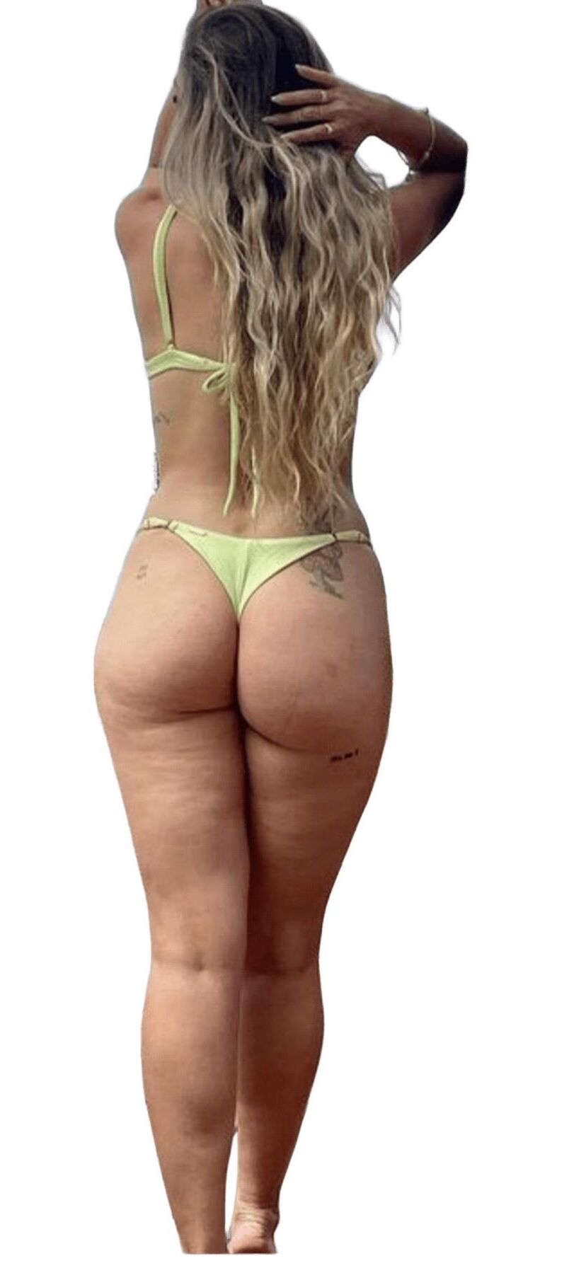 Latina Cute Big Butt Stickers 
