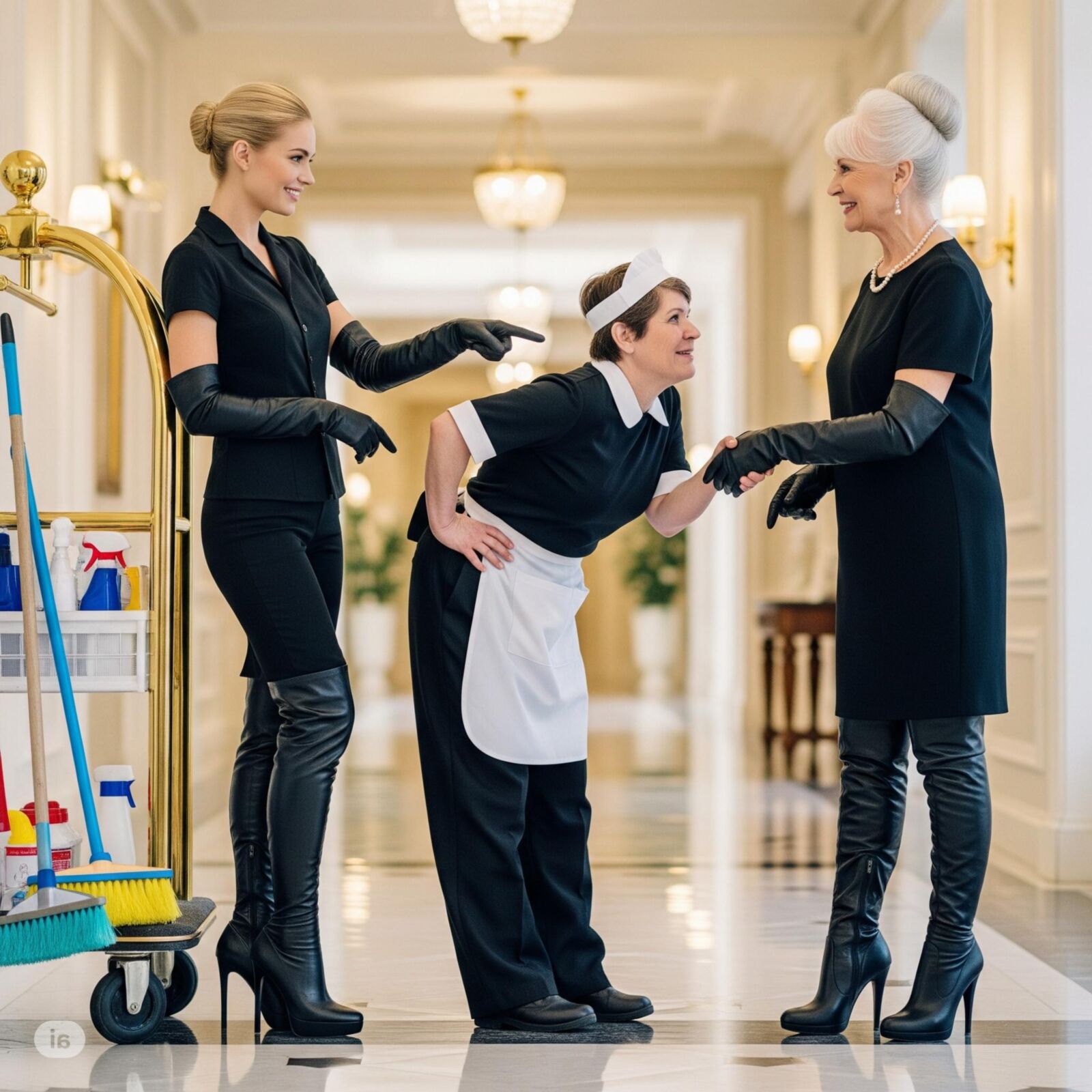 PRIMER día en el hotel de trabajo