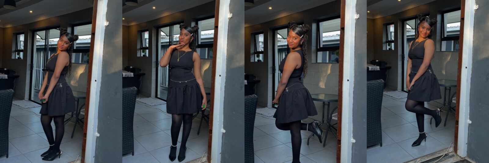 Ebony Pantyhose Beauties 