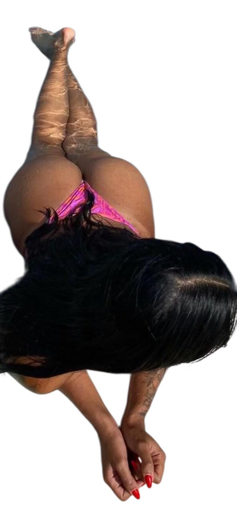 Latina Cute Big Butt Stickers 