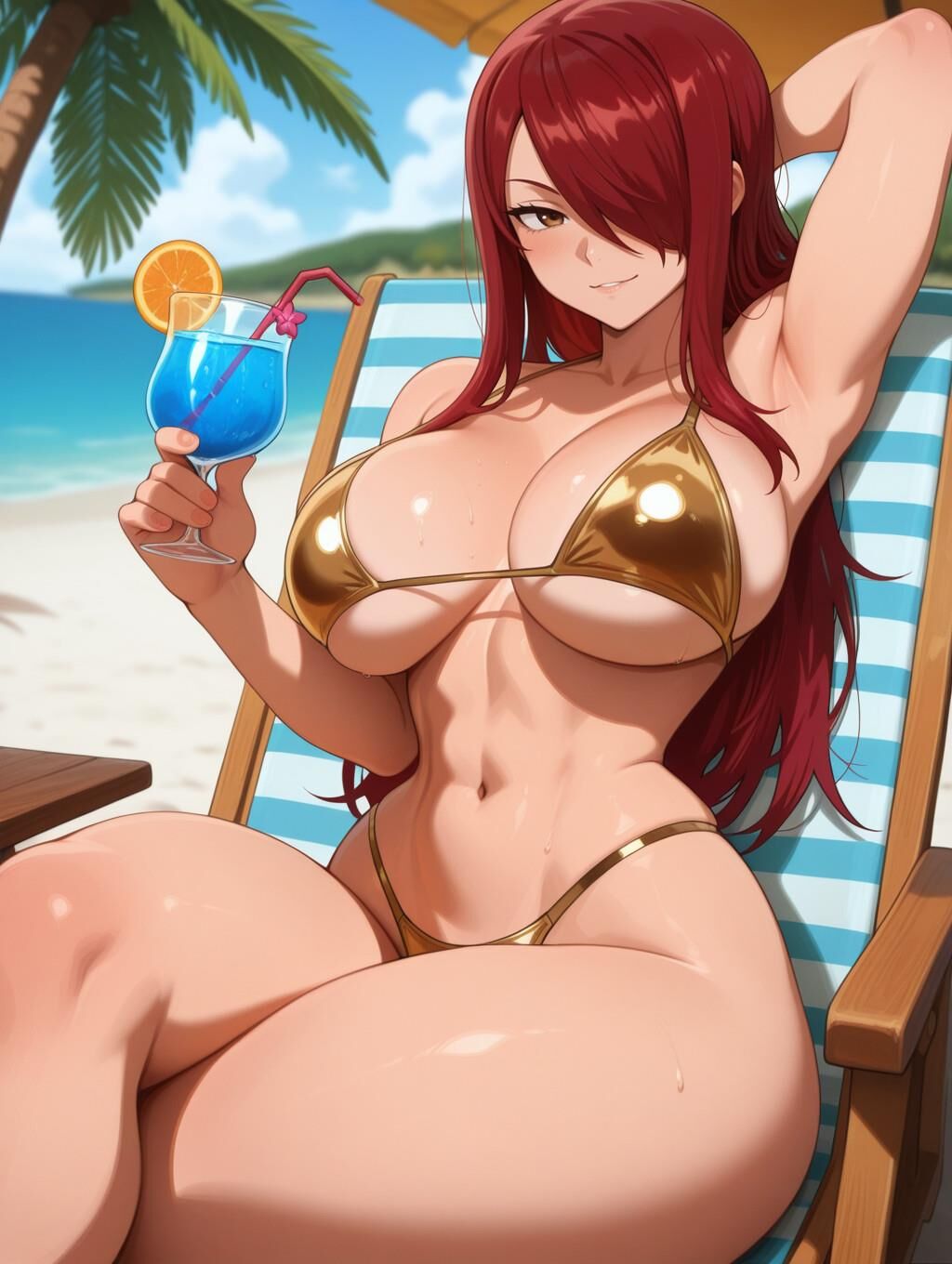 Erzascarlet Fairytail от waifuinvoker