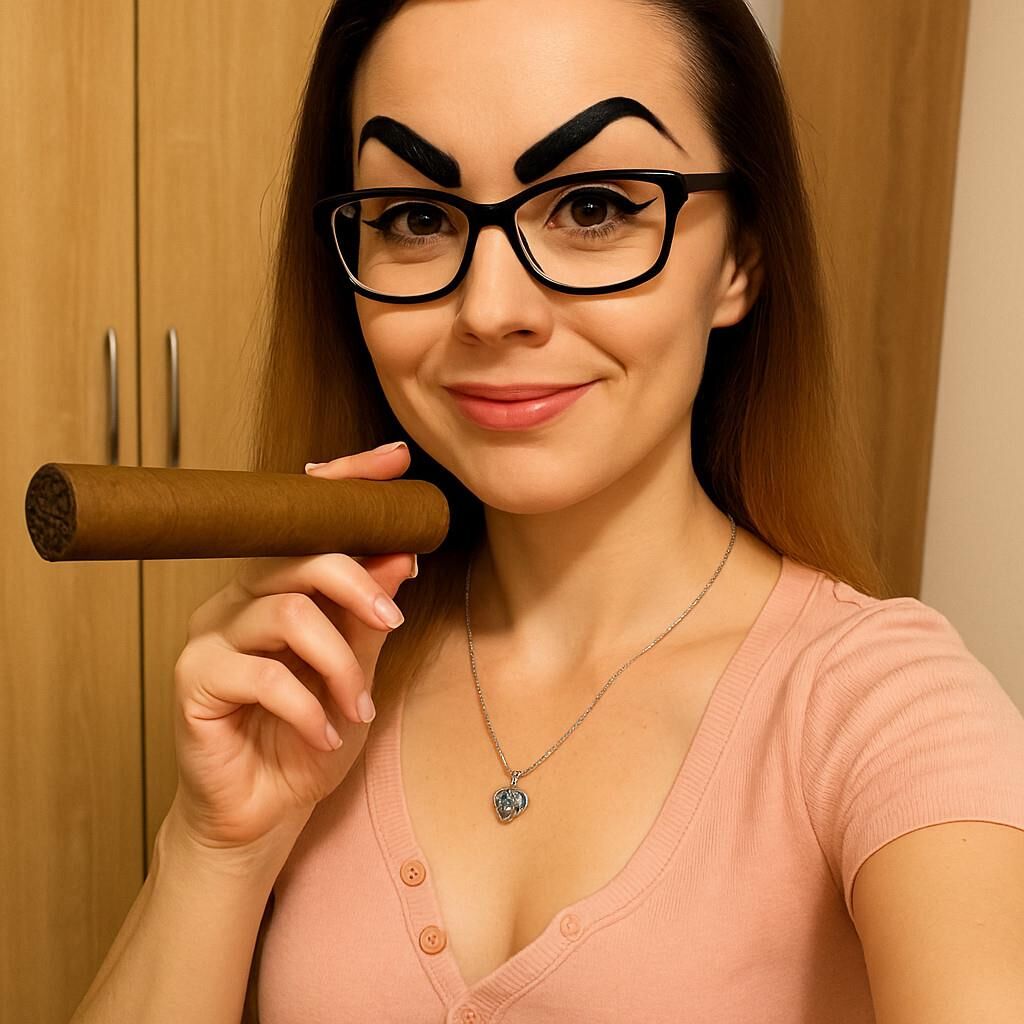 AI Huge Cigar Smoking Pics of the Day 