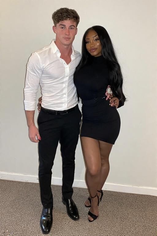 Black girl, white guy