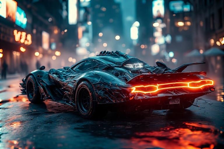 Modified Batmobiles in Different Makes and Models