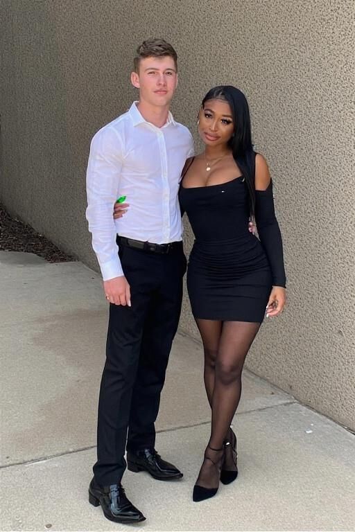 Black girl, white guy
