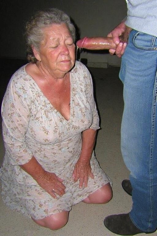 Granny Gets Pissed On