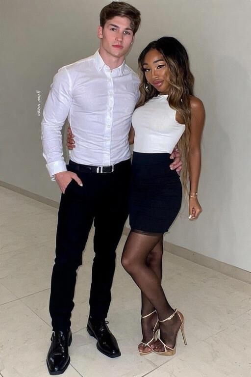 Black girl, white guy