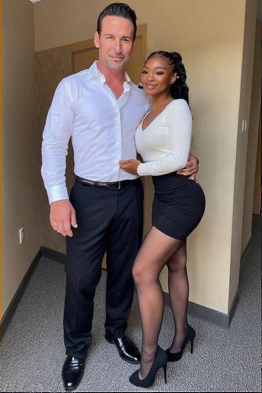 Black girl, white guy