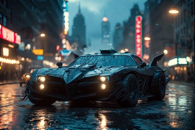 Modified Batmobiles in Different Makes and Models
