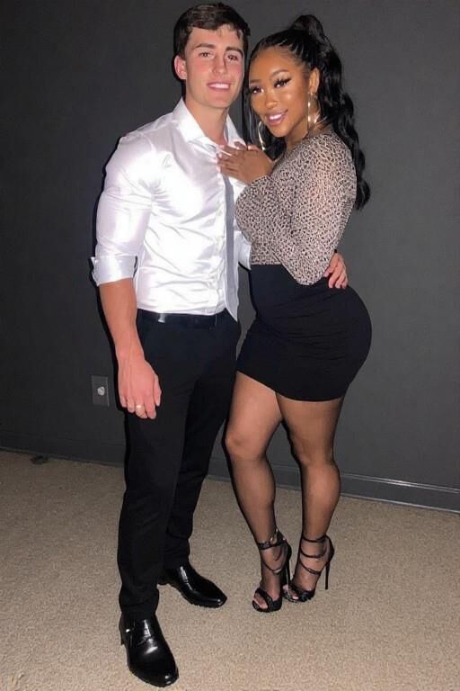 Black girl, white guy