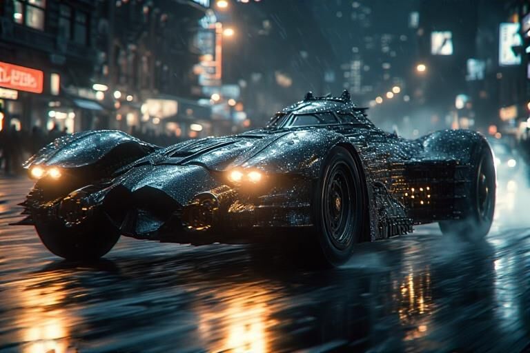 Modified Batmobiles in Different Makes and Models