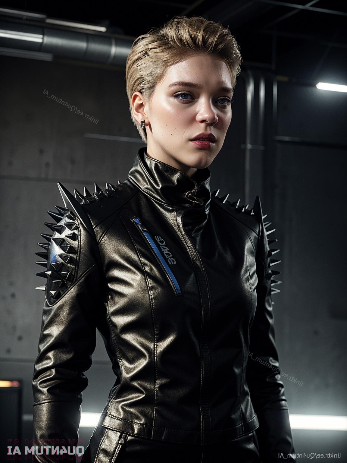 AI Lea Seydoux # French Actress Death Stranding Fragile cosplay 