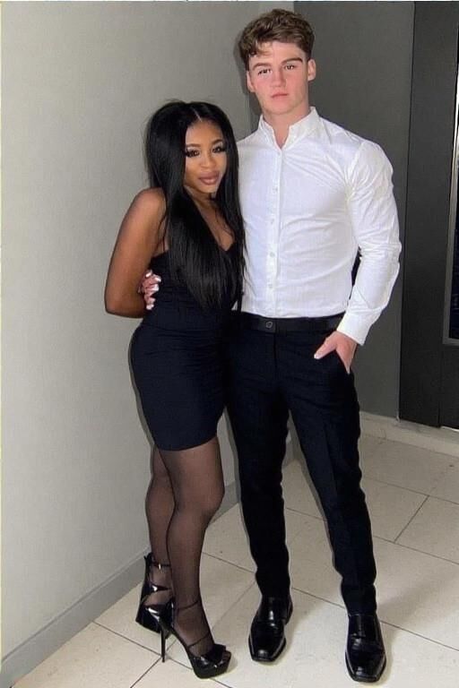 Black girl, white guy