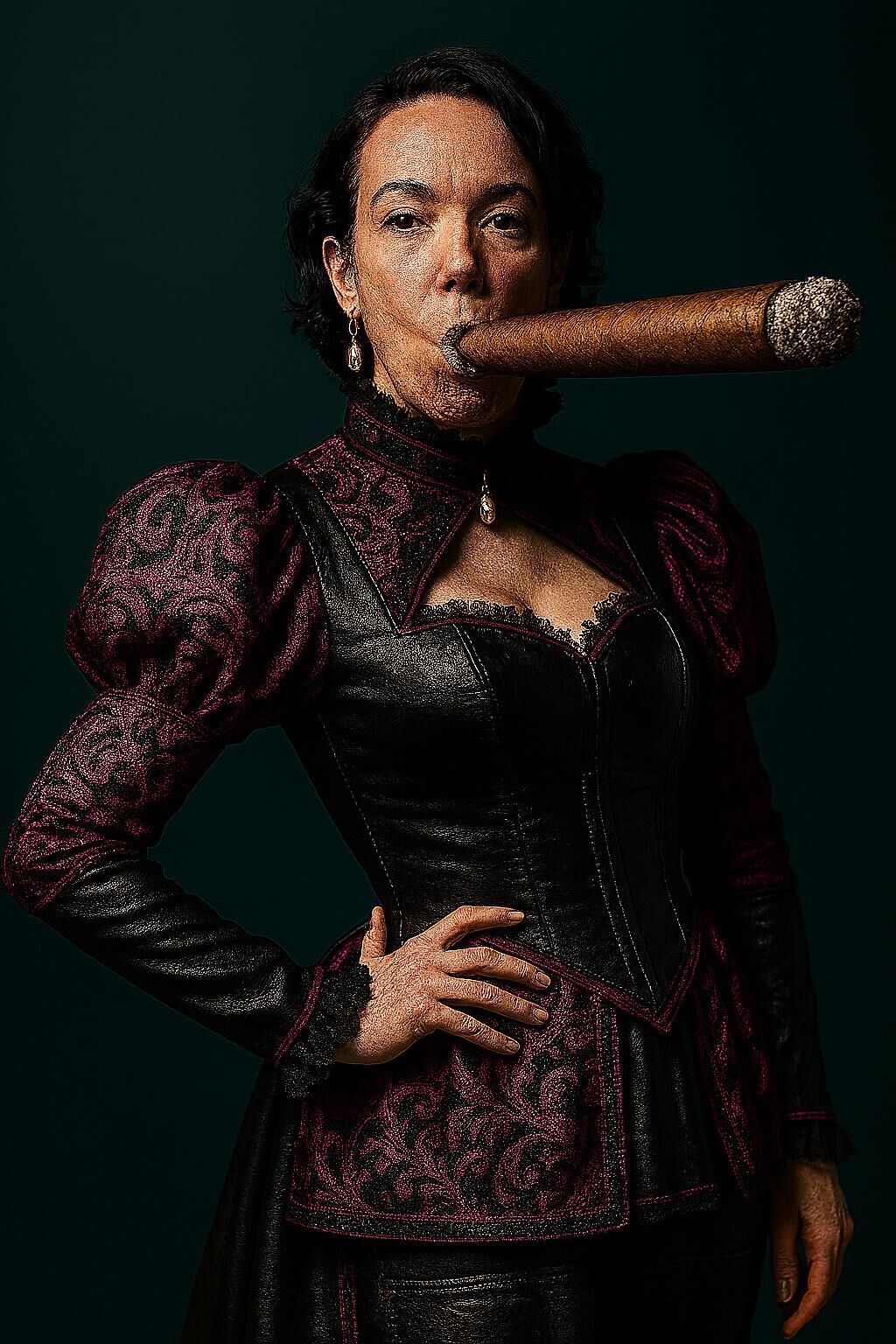 AI Huge Cigar Smoking Pics of the Day 
