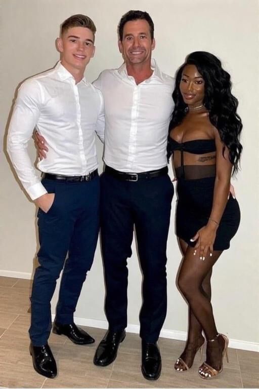 Black girl, white guy