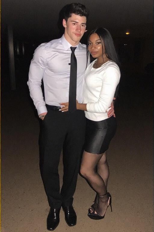 Black girl, white guy